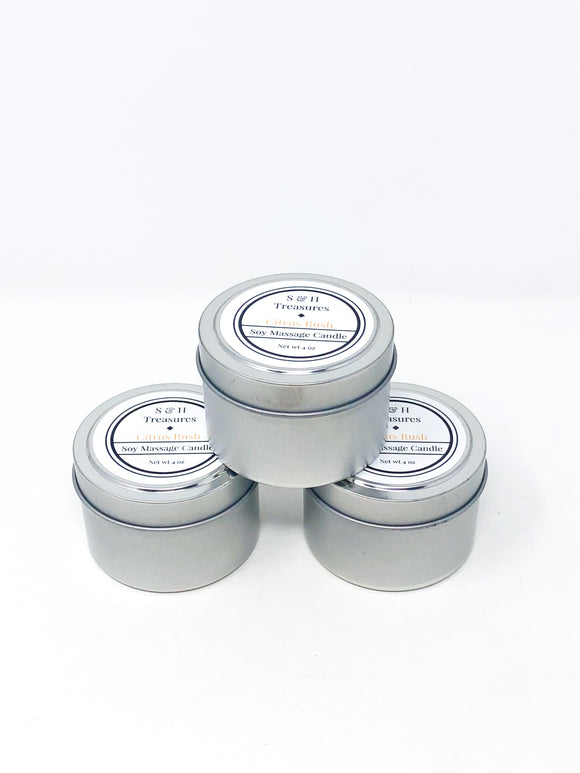 4 oz. Massage Candles