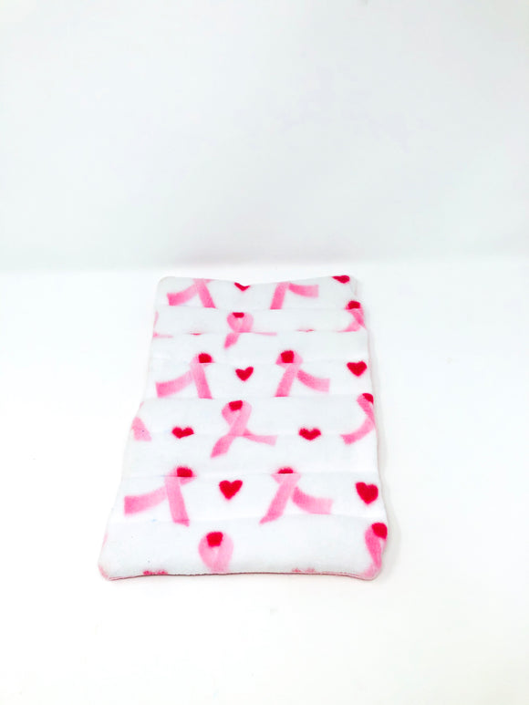 pink ribbon lap size boo boo bag hot cold pack