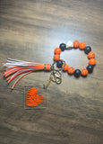 Basketball Keychain Wristlet