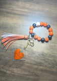 Basketball Keychain Wristlet
