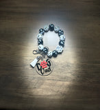 Dog Dad Wristlet Keychain