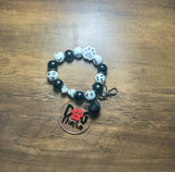 Dog Mama Wristlet Keychain