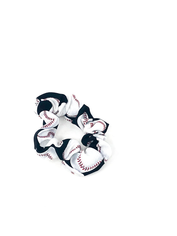 Baseball Scrunchies