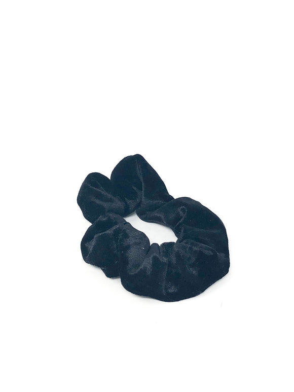 Black Velvet Scrunchies