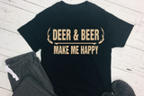 Deer & Beer Make Me Happy