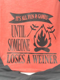 It's All Fun & Games Until Someone Loses A Weiner