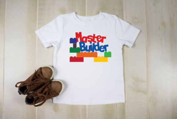 master builder lego youth toddler t-shirt