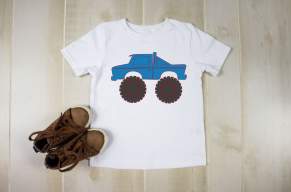monster truck youth toddler t-shirt