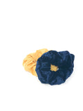 Velvet & Gold Scrunchie Set