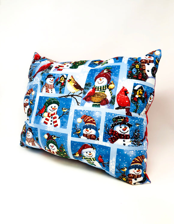 Snowman Throw Pillow