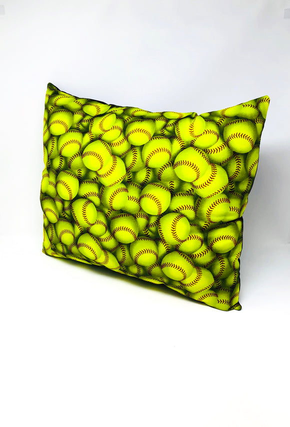 Softball Throw Pillow
