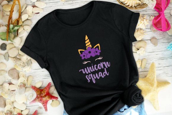 unicorn squad youth toddler  t-shirt
